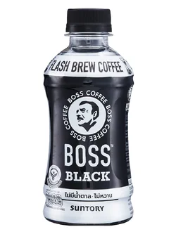 8858998589012 BOSS คอฟฟี่ แบล็ก ไม่หวาน 230มล.