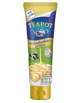 8858705607572 นมข้นหวาน (ตราทีพอท) รสนมสด 180ก. (หลอดบีบ)