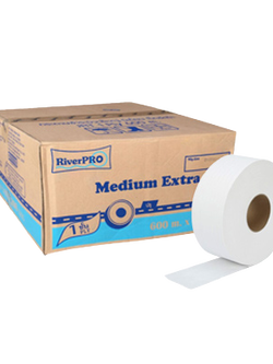 18858678476073 กระดาษชำระม้วนใหญ่ ริเวอร์โปร์ มีเดี่ยม เอ็กซ์ตร้า