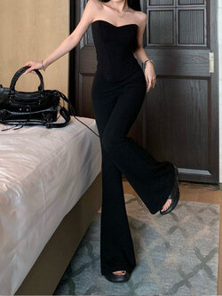 ชุดเซท เสื้อ+กางเกงขาม้า พร้อมส่งด่วนในไทย