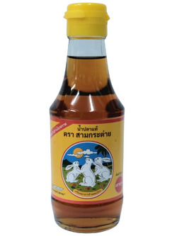 8859299810102 น้ำปลาตราสามกระต่าย(ขวด)200ml