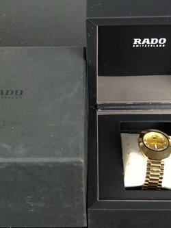 Rado Diastar 636.0313.3 SCRATCH PROOF WATER SEALED ระบบ AUTOMATIC หน้าปัด 42 mm พร้อมกล่องแท้