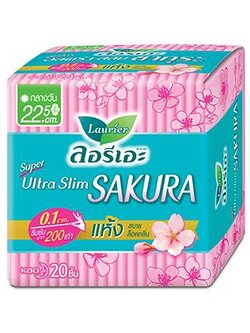 8851818972131 ลอรีเอะอัลตร้าซากุระ 22.50 ซม.4ชิ้น