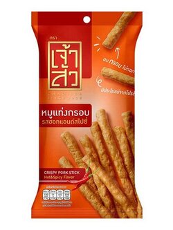 8852240040467 หมูแท่ง กรอบ Hot & Spicy 18ก