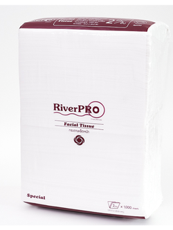 กระดาษเช็ดหน้า RiverPro Refill 20x20cm.