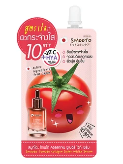 8859497303390 สมูทโตะโทเมโทซูเปอไวท์เซรั่ม 8ก.x6