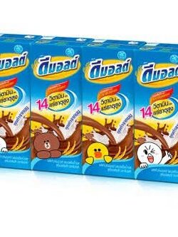 8853002300539 180ml.ดีมอลต์-ช็อกโกแลตUHT(แพค4กล่อง)