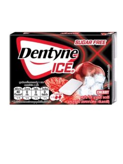 7622201704513 เดนทีนหมากฝรั่งไอซ์ชูการ์ฟรีเชอร์รี 11.2กรัม