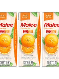 8853333010046 น้ำส้มแมนดาริน 100%ตรามาลี 200มล.แพค