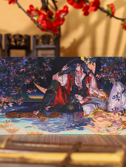 BEMOE 哔哩哔哩漫画 《天官赐福 TGCF》 繁花水榭系列 3D 景深卡 （3D card)