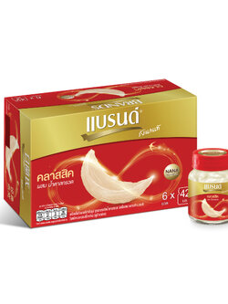 8852001109747 แบรนด์ รังนกแท้สำเร็จรูป ผสมน้ำตาลกรวด 42 มล. แพ็ค 6