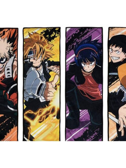 เซ็ตผ้าขนหนูมายฮีโร่ลายบาคุโก&เดนกิ&จิโร่&ฮันตะ [My Hero Academia:Towel Set Vol.2 Bakugo-Denki-Jiro-Hanta]