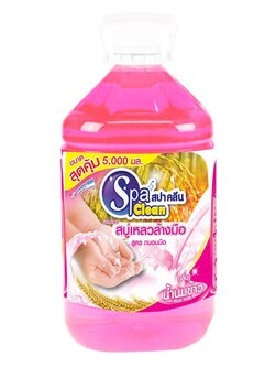 8858814203061 สปาคลีนสบู่เหลวล้างมือ 5000มล.กลิ่นน้ำนมข้าว
