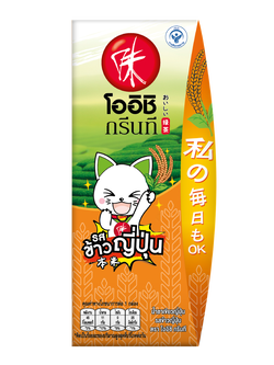 8854698005234 น้ำชาเขียวญี่ปุ่น ตรา โออิชิกรีนที รสข้าวญี่ปุ่น 180 มล.
