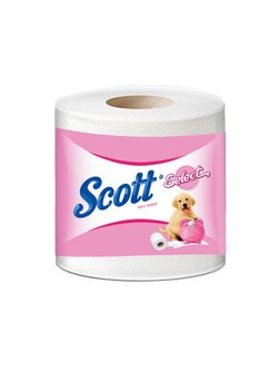 8850039203161 สก๊อตต์ ซีเลคท์ ทิชชู่ 1 ม้วน/ชมพู