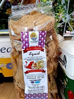 M-00300006 ข้าวเกรียบรสปลาหมึก (มาลีชวนชิม)