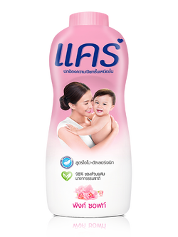 8850006587010 380g แป้งแคร์เด็ก พิ้งค์ซอฟท์/ชมพู