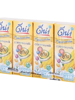 8853002303349 180mlดีน่าUHTนมข้าวโพดเหลือง(แพค*4)