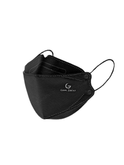 8857127382678 หน้ากากอนามัย GAMSAI KF สีดำ25ชิ้น(เด็ก)