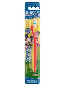 4902430333740 ออรัลบี แปรงสีฟันเด็ก มิกกี้เมาส์