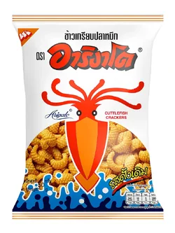 8852020211124 อาริงาโต ข้าวเกรียบปลาหมึก 65ก.