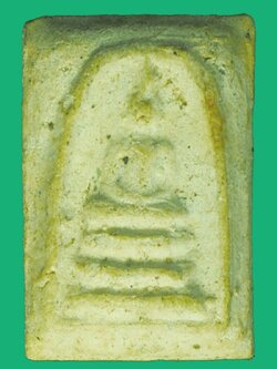 A5693 พระสมเด็จคะแนน เนื้อผง เก่าพอมีอายุ ไม่ทราบที่และปีสร้าง 3