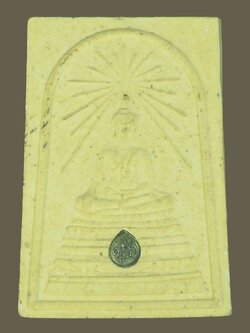 A5683 พระผงศาสดา ฝังเเผ่นเงิน สมเด็จญาณสังวร วัดบวรนิเวศ กรุงเทพ 9