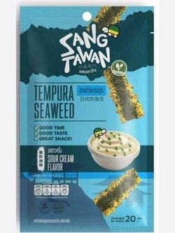 8857105820260 สาหร่ายเทมปุระ รสซาวครีม 20 ก.