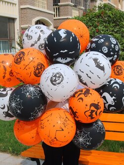 ฮาโลวีน Halloween ลูกโป่ง เซท Halloween