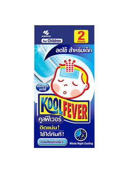 4987072096901 คูลฟีลเวอร์ สำหรับเด็ก 2 แผ่น