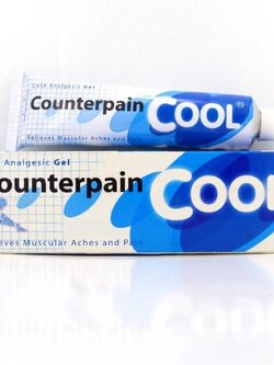 8995201800257 ครีมทาแก้ปวดกล้ามเนื้อ เคาน์เตอร์เพน สูตรเย็น เล็ก 30 กรัม