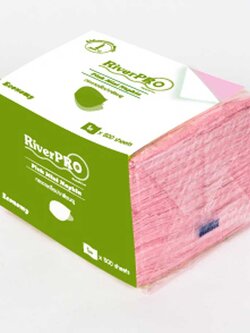 กระดาษเช็ดปาก RiverPro Mini Napkin สีชมพู