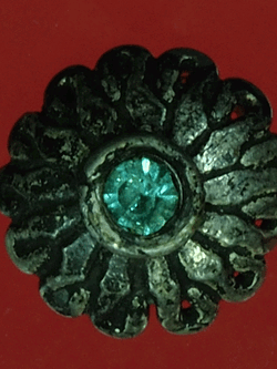 ฺB2845 แหวนหัวพลอย เก่า เป็นของสะสม 16