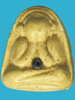 A5181 พระปิดตา เนื้อผง ไม่ทราบที่และปีสร้าง 6