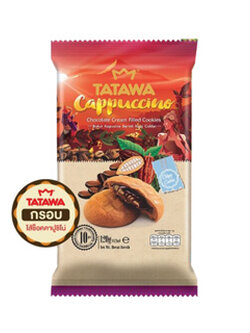 9556398700035 ทาทาวา คุกกี้คาปูชิโน่สอดไส้ช็อกโกแลต 120 กรัม