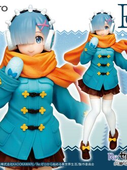 [ Figure แท้ ] Re:Zero Rem - Winter Coat Ver [ PCS ]