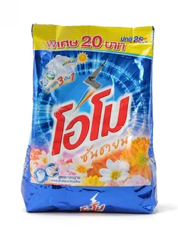 8851932356565 โอโม ผงซักฟอก ซันชายน์ 250 กรัม