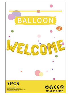 ลูกโป่ง WELCOME รหัส PT264