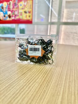 9050820 ยางรัดผม สีดำ