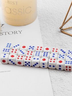 ลูกเต๋า ลูกเต๋าจิ๋ว เกมส์ ลูกเต๋า แพ็ค 2 ลูก