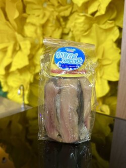 M-0010197 ปลาอินทรีย์หอม(กลาง)แช่น้ำมันพืช