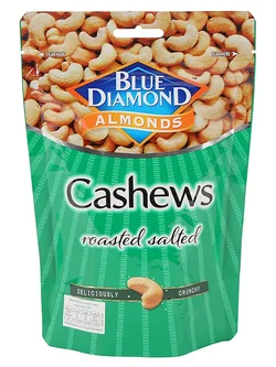 8850096820028 เมล็ดมะม่วงหิมพานต์อบเกลือ บลูไดมอนด์ 150ก.