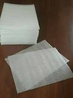 EPE FOAM SHEET แผ่นโฟมบางกันรอย ขนาด 32 x 49cm หนา 0.5 มม ราคา 1บาท/แผ่น(บรรจุ500แผ่น/แพ็ค)