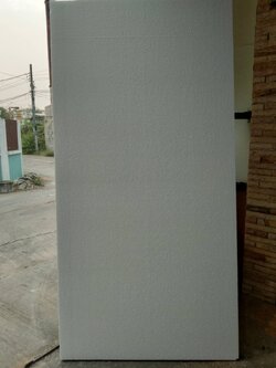 EPS FOAM,โฟมไม่ลามไฟ,โฟมกันร้อนหลังคา ขนาด 120x300 cm หนา 1" บรรจุ 10 แผ่น / แพ็ค