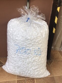 โฟมตัวหนอน,โฟมตัวE}mic pac บรรจุ 700 กรัม / ถุง