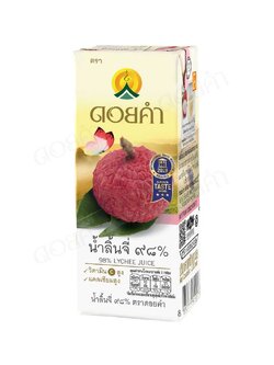 8850773510075 ดอยคำ น้ำลิ้นจี่ 98% 200 มล.