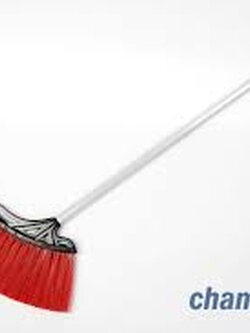 ไม้กวาดไนล่อน Champion Professional ขนาดใหญ่ ขนแข็ง