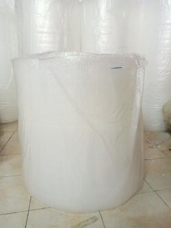 แอร์บับเบิ้ล,AIR BUBBLE ROLL, แอร์บับเบิ้ลม้วนเล็ก ขนาด 65 x 100 M สีใส
