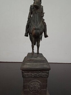 592.พระบรมรูปหล่อในหลวงรัชกาลที่ 5 พระบาทสมเด็จพระปรมินทรมหาจุฬาลงกรณ์ พระจุลจอมเกล้าเจ้าอยู่หัวทรงม้า(พระบรมรูปทรงม้า)