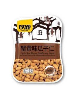 6940188813594 กัมหยวน เมล็ดทานตะวันรสไข่ปู 75ก.